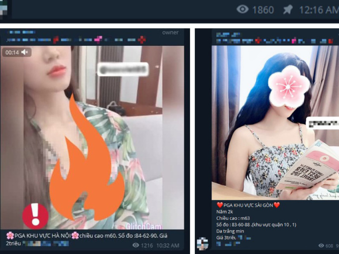 Cảnh báo: Tràn lan các group 18+ với nội dung nhạy cảm, tiềm ẩn nhiều nguy cơ lừa đảo, phạm pháp trên Telegram
