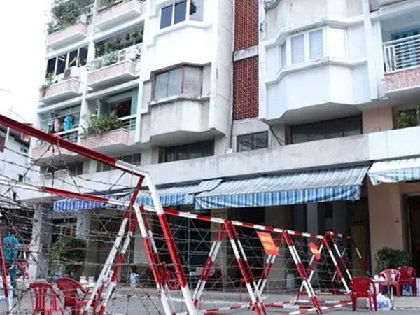 Lộ trình của 1 người làm ở viện kiểm sát tiếp xúc với  bệnh nhân Covid-19