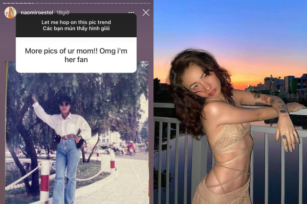 Khoe ảnh mẹ thời trẻ, hot girl diễn chung với Wowy nhận được lời khen tới tấp: Chất không thua gì các hot girl ngày nay