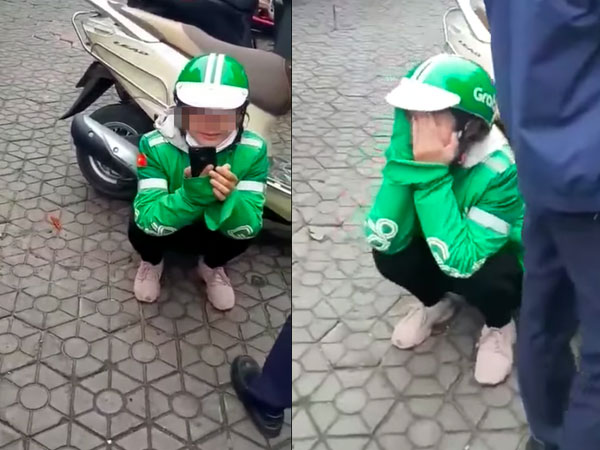Nữ tài xế GrabBike khóc nức nở khi bị lừa mất điện thoại bất ngờ lên tiếng
