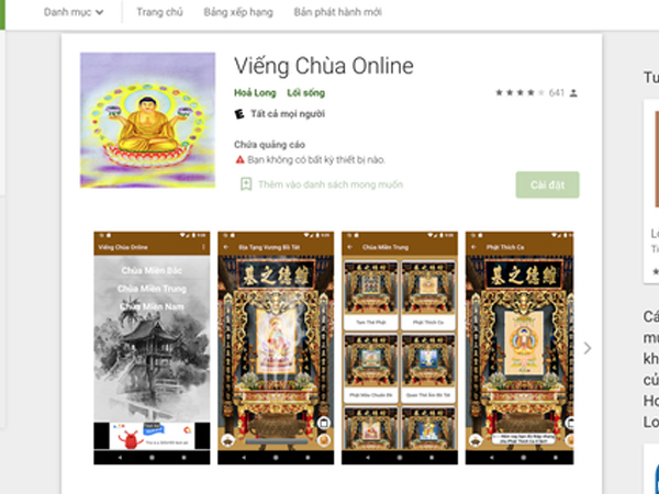 'Viếng Chùa Online' và rất nhiều app có công dụng khó hiểu, không ai biết tại sao chúng vẫn chưa bị gỡ bỏ
