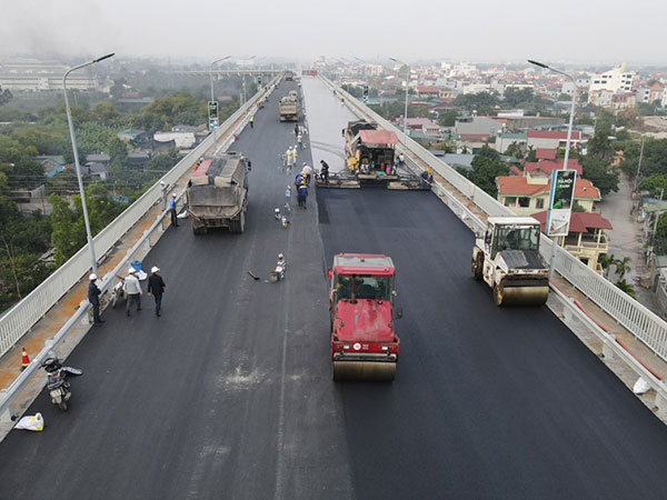 Thông xe cầu Thăng Long từ ngày 7/1