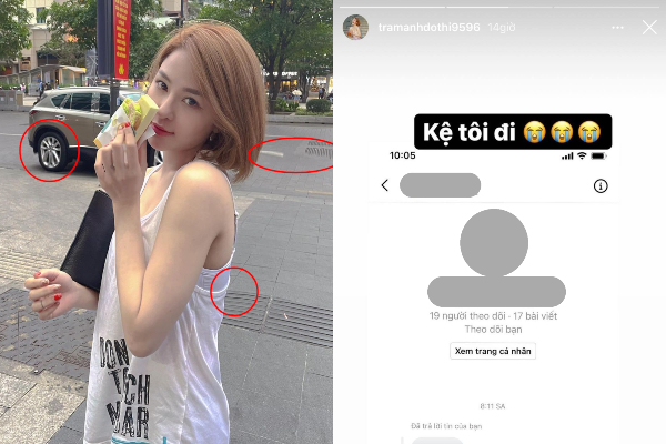 Trâm Anh bị dân mạng vào tận 'nhà' bóc mẽ chuyện photoshop, phản ứng của cô nàng như đã quen với thị phi