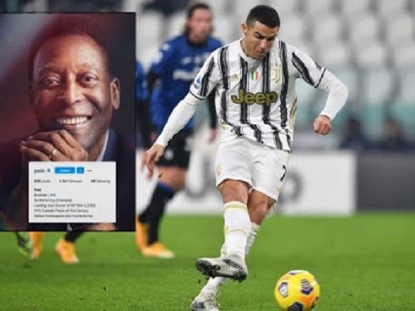 Pele chỉnh sửa trang cá nhân, không thừa nhận việc bị Ronaldo xô đổ kỷ lục