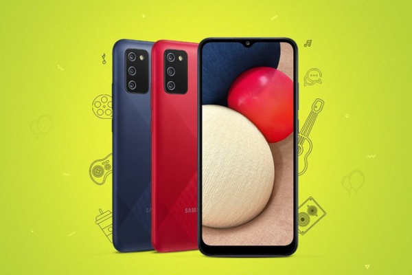 Galaxy M02s ra mắt: Snapdragon 450, ba camera, pin 5000mAh, giá 5 triệu đồng