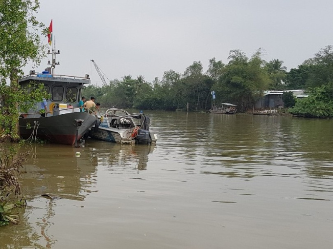 Nguyên nhân ban đầu trong vụ lật ca nô khiến một chiến sĩ mất tích