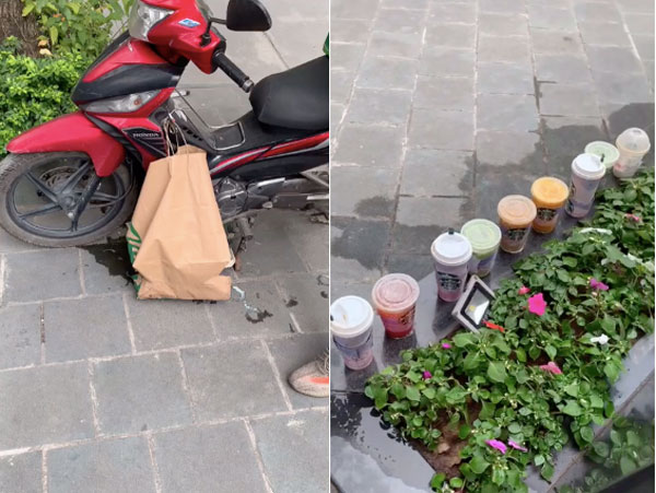 Làm đổ gần cả triệu tiền Starbucks của khách, anh shipper dân mạng tranh cãi nảy lửa: Là lỗi của cửa hàng hay người giao?