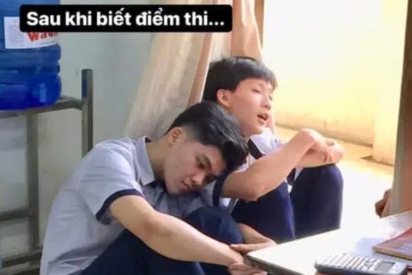 Chùm ảnh chế học sinh thẫn thờ, đột quỵ sau khi biết điểm thi học kỳ: Thôi thì tạm biệt bố mẹ, xuân này con không về!