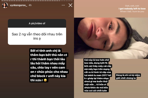 Chia tay ồn ào vì nghi có Tuesday nhưng cặp đôi làm vlog trên ô tô vẫn follow nhau vì lý do bất ngờ