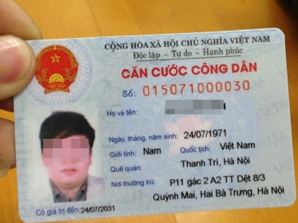Từ 1/1/2021, làm Căn cước công dân gắn chip được giảm giá 50%