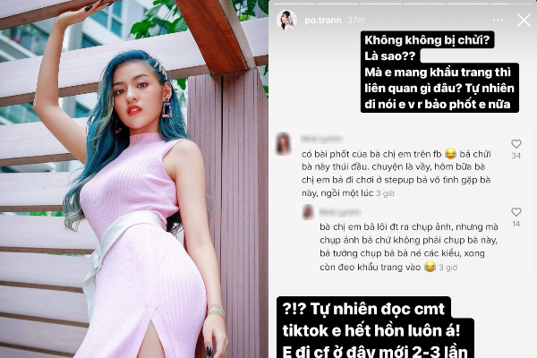 Chỉ một hành động bình thường, hot girl 'bắp cần bơ' cũng bị phốt: 'Tự dưng ngồi cũng dính đạn là sao?'