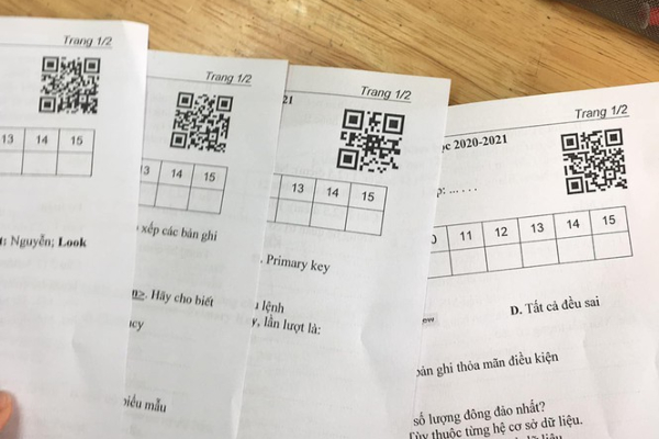 Thầy cô thời 4.0 phải đánh mã đề "dị" như thế này, học trò xem xong chỉ biết khóc thét
