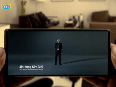 [CES 2021] Đây là LG Rollable, smartphone màn hình cuộn của LG