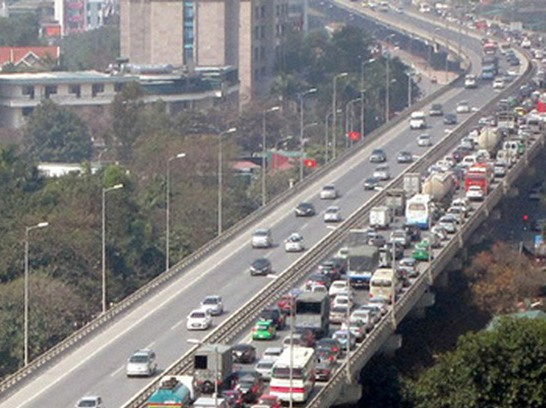 Hà Nội: Xe khách chỉ được chạy đường Vành đai 3 trên cao