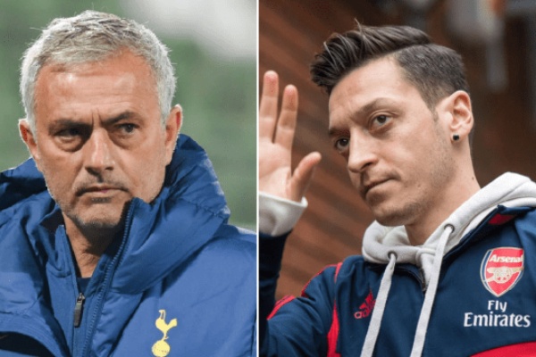 Mourinho đáp trả cực gắt câu trả lời của Oezil về Tottenham