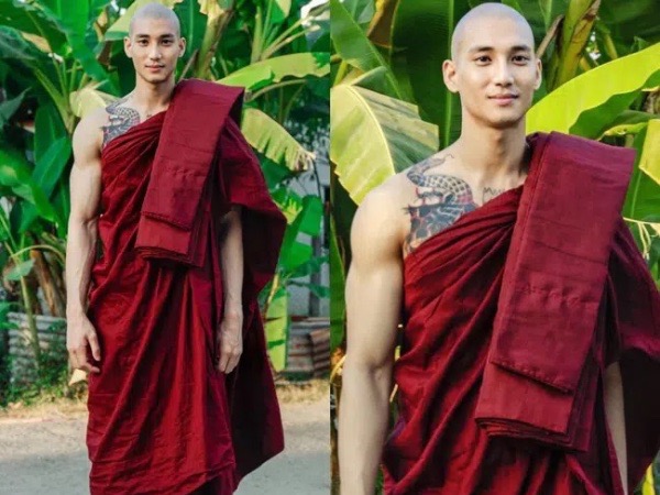 'Profile cực xịn' của chàng mẫu 'thầy tu' người Myanmar: Con trai nhà tài phiệt, sở hữu body gợi cảm, từng công khai thả thính mỹ nhân 'Chiếc Lá Bay' Baifern Pimchanok