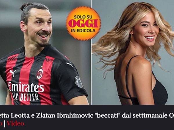 Ibrahimovic lại dính tin đồn ngoại tình với nữ MC