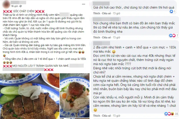 Hàng cơm nổi tiếng Sài Gòn bị tố 'chặt chém' được minh oan nhờ '1 con mực'