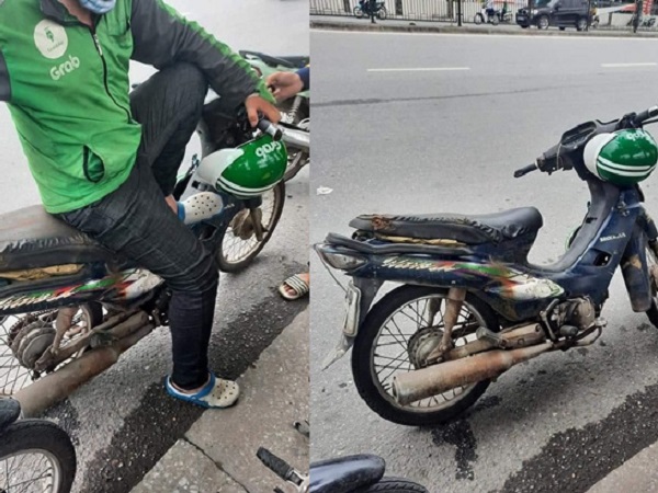 Ứng dụng báo SH sắp đến đón, chàng trai méo mặt vì tài xế mang con xe đặc biệt tới