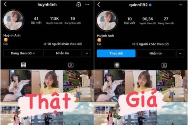 Bồ cũ Quang Hải bị lập nick 'pha-ke', thủ đoạn tinh vi đến mức có cả tick xanh
