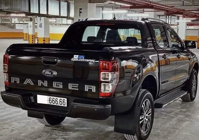 Bốc được biển ‘666.66’, chủ nhân Ford Ranger rao bán xe với giá 2,6 tỷ đồng