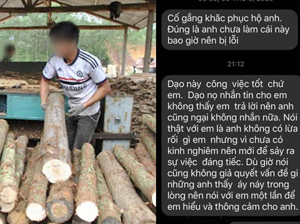 Tin nhắn sau nửa năm của anh thợ làm hỏng chuyện khiến ai cũng bất ngờ khi đọc