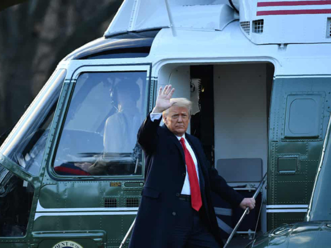 Donald Trump chính thức rời Nhà Trắng