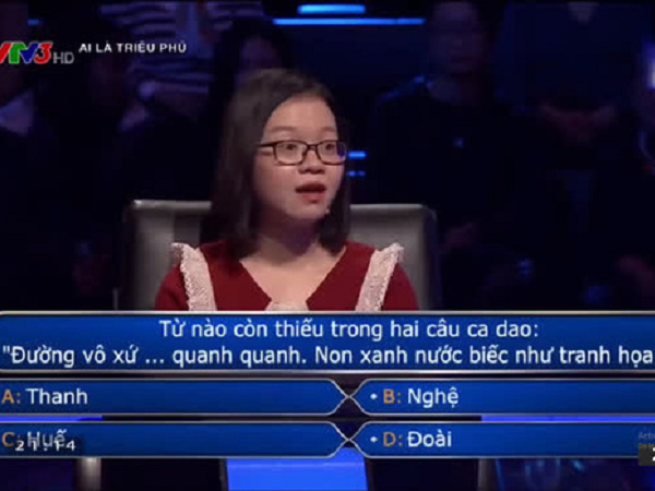 Ai Là Triệu Phú lại gây tranh cãi vì đáp án: 'Đường vô xứ... quanh quanh' là Nghệ hay Huế?