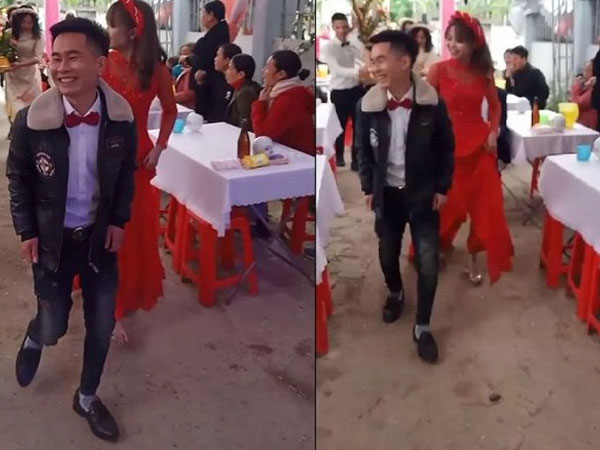Xôn xao clip 'chú rể Hà Tĩnh 15 tuổi' quẩy quên mình trong lễ ăn hỏi: Cô dâu lên tiếng