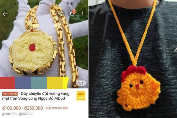 Anh chồng liên tục nhắc vợ mua dây chuyền hổ báo và cái kết khiến dân mạng phì cười