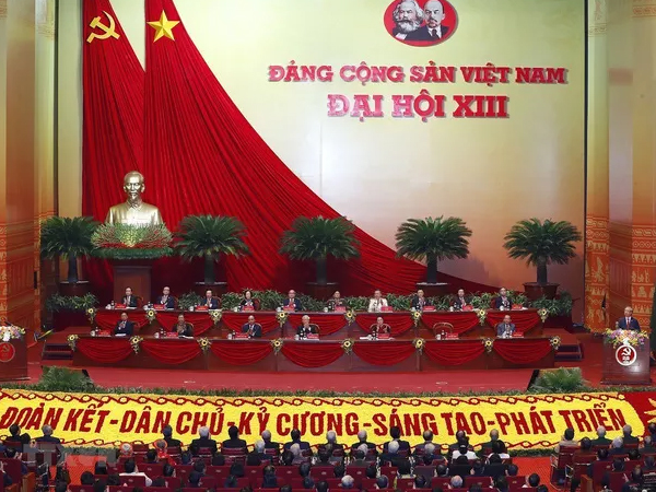Những hình ảnh phiên khai mạc Đại hội XIII của Đảng