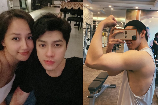 Noo Phước Thịnh tung ảnh khoe bắp tay cuồn cuộn, Mai Phương Thuý bỗng tung hứng 'cẩu lương' bằng... dưa hấu?