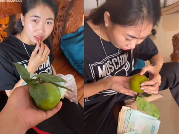 Thách đố vợ đoán quả cam có mấy múi, anh chồng mất trắng 10 triệu, nhưng câu trả lời chính xác của chị vợ khiến dân mạng tâm phục khẩu phục