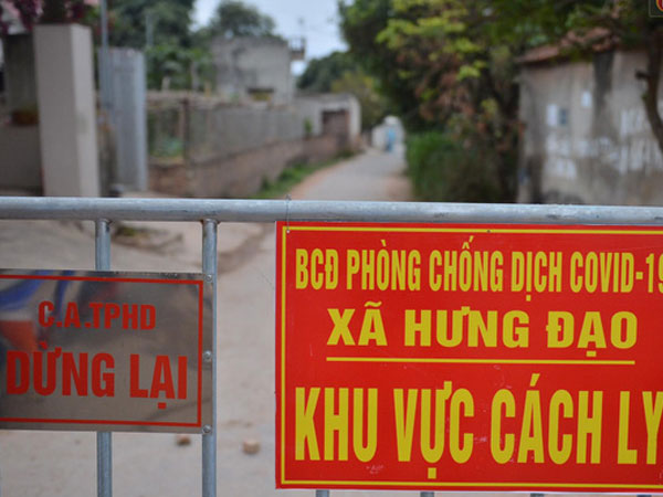 Phong tỏa 1 thôn ở Hải Dương, giãn cách xã hội 1 xã liên quan đến nữ công nhân dương tính Covid-19