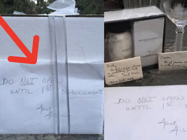 Nhận quà cưới nhưng cặp đôi chỉ được mở ra xem nếu cãi nhau, 9 năm sau 'khui quà' họ xúc động đến bật khóc khi thấy thứ bên trong