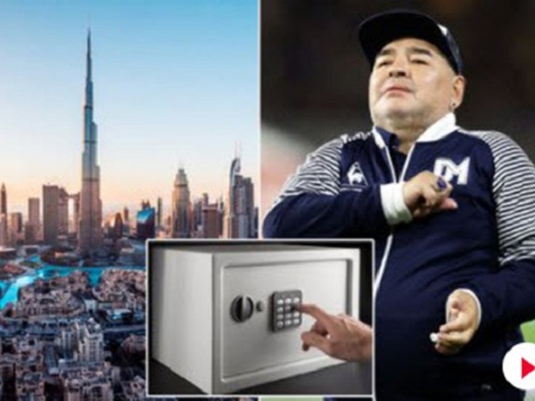 Bí ẩn về 2 chiếc két sắt khóa kín tại Dubai của Maradona