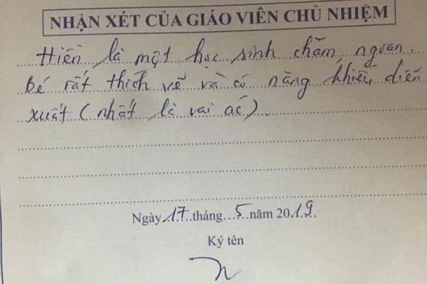 Loạt nhận xét 'bá đạo' của thầy cô khiến học sinh hoang mang 'vậy là khen hay chê?'