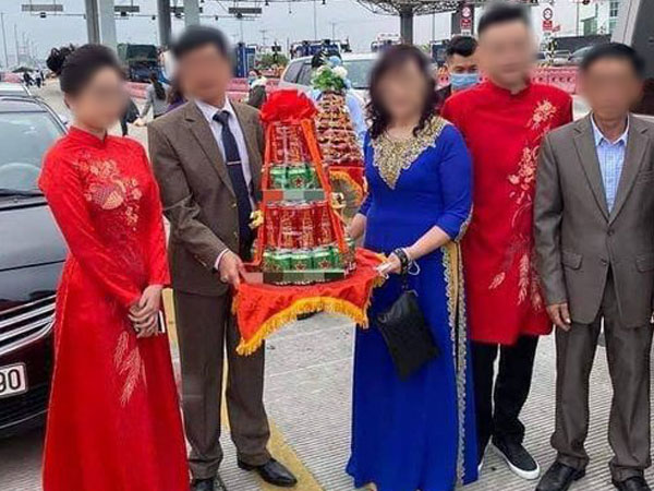 Thực hư thông tin đoàn rước dâu từ Hải Phòng đi Quảng Ninh phải quay về do phong tỏa Covid-19