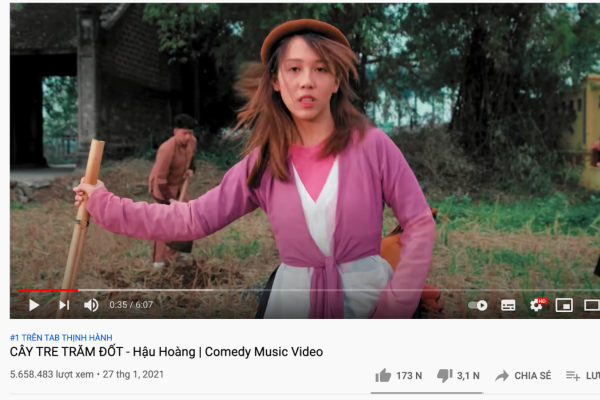 Hậu Hoàng lại đạt top 1 trending YouTube nhưng người hâm mộ chỉ chú ý một sự trùng hợp thú vị