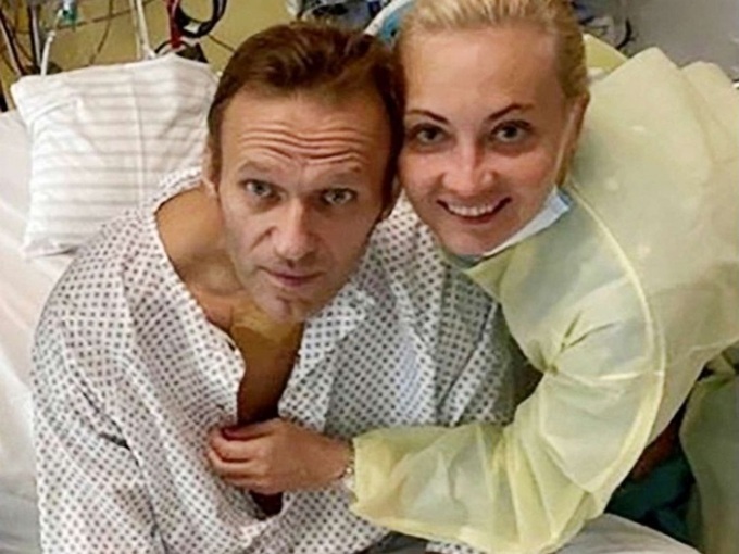 Vợ Navalny bị bắt
