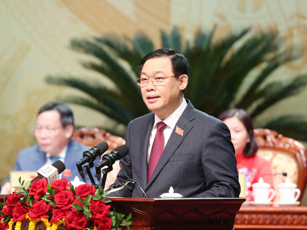 Bí thư Thành ủy Hà Nội Vương Đình Huệ được bầu vào Bộ Chính trị khóa XIII