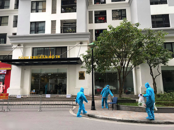 8 khu vực ở Hà Nội đang bị phong tỏa
