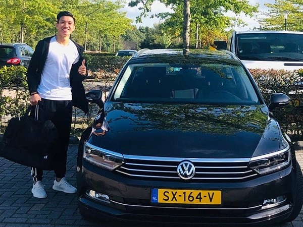 Bóc giá xế hộp Đoàn Văn Hậu lái khi còn ở SC Heerenveen