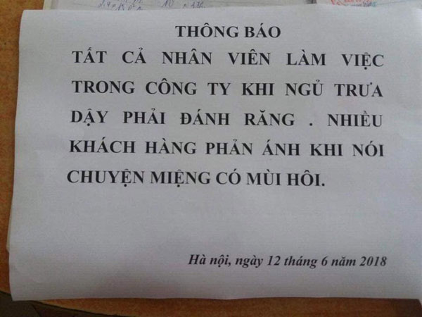 Cạn lời với quyết định mới của công ty, đuổi việc nhân viên trong 'chớp mắt' nếu không... chào lãnh đạo