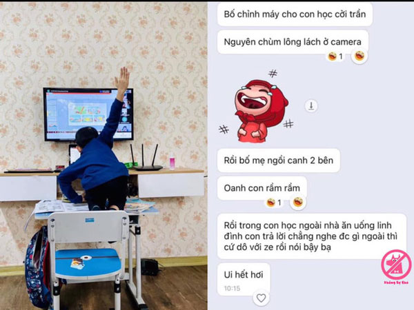 Dở khóc dở cười với những 'tan nạn' khi học online của học sinh: Gọi trò kiểm tra bài, cô giáo ngớ người vì lời báo vọng lại của phụ huynh