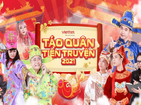 Chiều lòng khán giả, năm nay Viettel cho ra mắt Táo Quân Tiền Truyện, thậm chí còn tổ chức rap battle giữa các anh tài trên thiên đình!