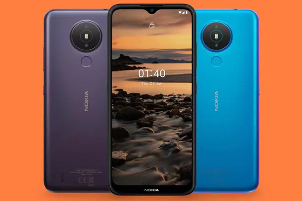 Smartphone giá rẻ Nokia 1.4 chính thức ra mắt: Có camera kép, pin 4.000 mAh, giá 120 USD