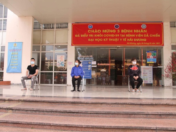 3 bệnh nhân đầu tiên tại tâm dịch Hải Dương được công bố khỏi bệnh