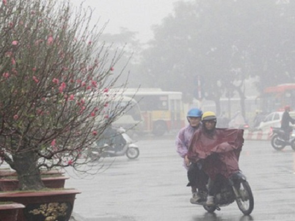 Gió mùa Đông Bắc tràn về từ 27 Tết trời chuyển mưa rét, Hà Nội thấp nhất 13 độ C