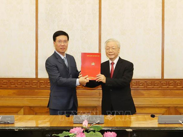 Ông Võ Văn Thưởng làm Thường trực Ban Bí thư